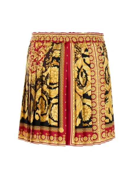 Jedwabna spódnica mini Versace