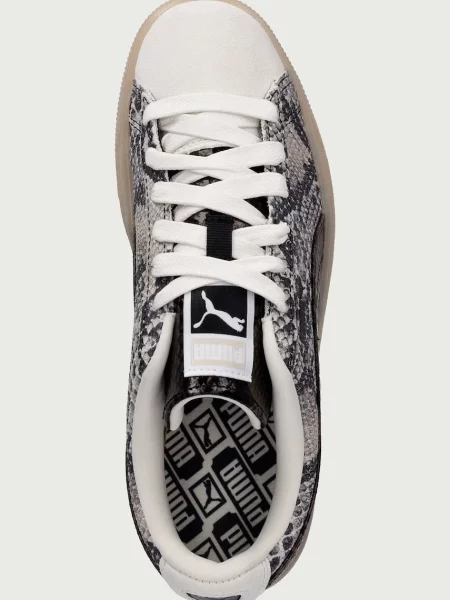Puma Suede Snake sportcipő női bőr bézs