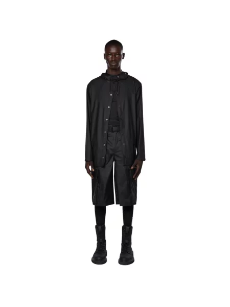 Rains Jacket Black Unisex Kurtki Rains Size: L czarny