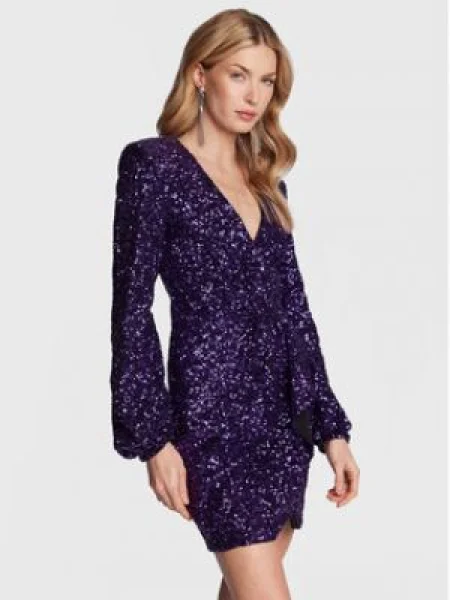Pinko Rochie cocktail Burano violet