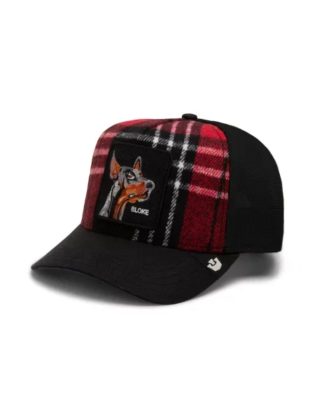 Goorin Bros czapka z daszkiem trucker z dodatkiem wełny Brit Bloke czarna