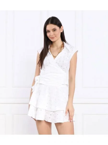 Silvian Heach Bluză | Cropped Fit alb