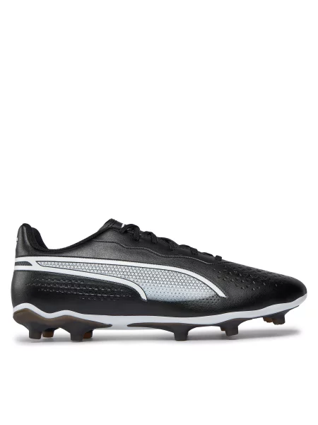Boty na fotball Puma King Match FG/AG 01 Černá bílé