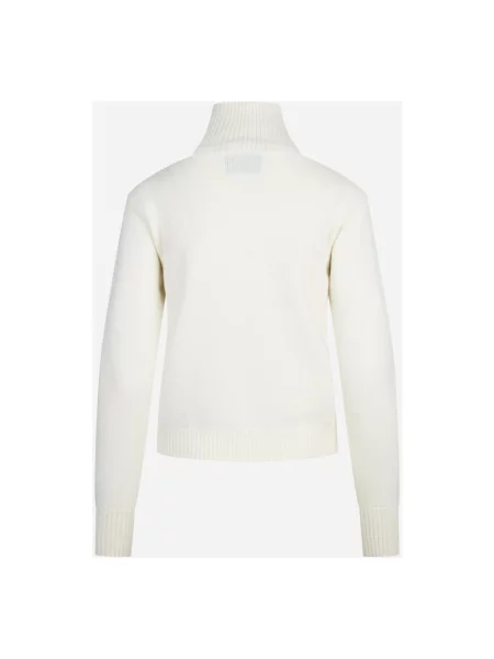 Sweter Ballantyne wełniany biały