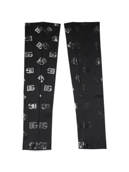 Mănuși Dolce & Gabbana cu autograf negru