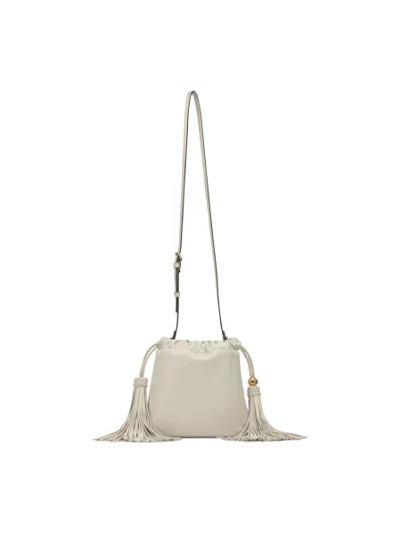 Torebka crossbody Etro skórzana biała