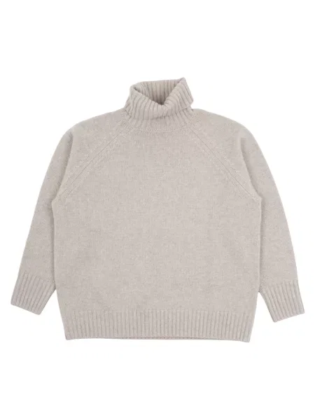 Golf sweter z golfem Parosh beżowy