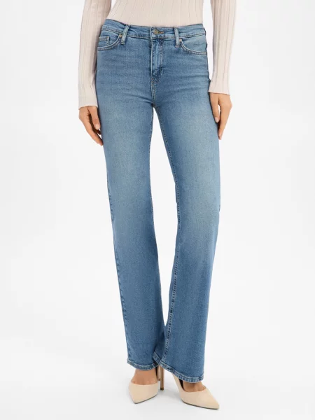 JOOP! Dżinsy bootcut fit Miriam Kobiety jednolity 25 niebieski