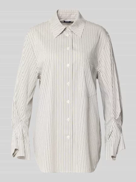 Bluzka koszulowa o kroju regular fit z mieszanki model ‘Benice’ Joop!