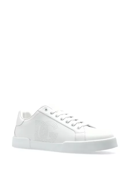 Sneakerși Dolce & Gabbana Portofino alb