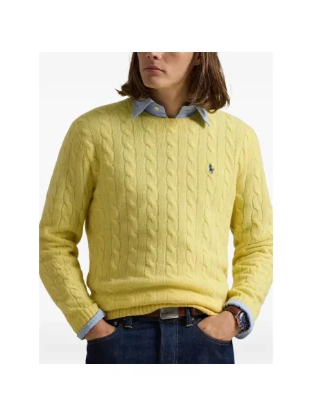 Sweter Ralph Lauren żółty