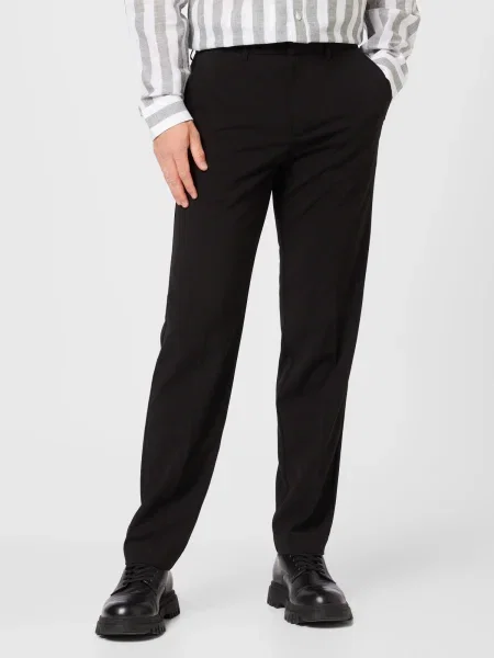 Lindbergh Pantaloni cu dungă negru