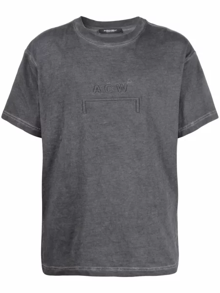 Tricou A-cold-wall* cu broderie negru