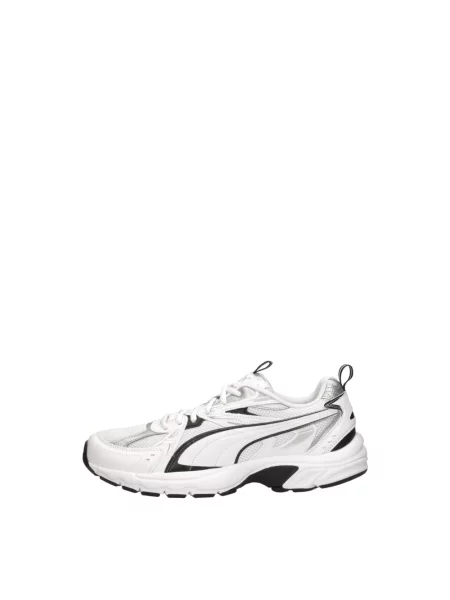 Lniane sneakersy Puma białe