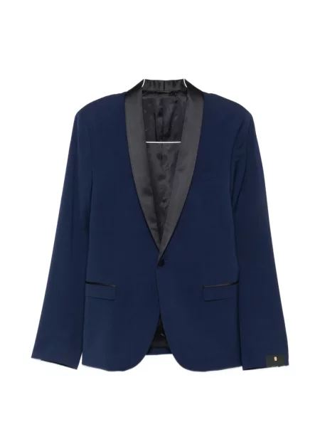 Costum Manuel Ritz cu rever albastru