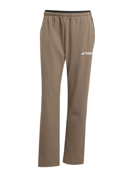 ADIDAS TERREX Outdoorové kalhoty brokátová / černá bílá