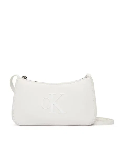 Τσάντα Calvin Klein Bold Ck Mini Bag λευκό