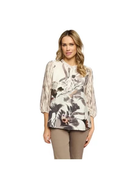 Bluzka 2-biz beżowa