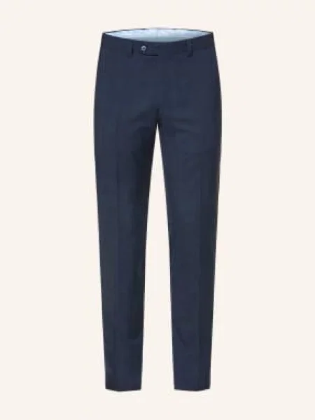 Digel Spodnie Garniturowe Sergio Modern Fit blau