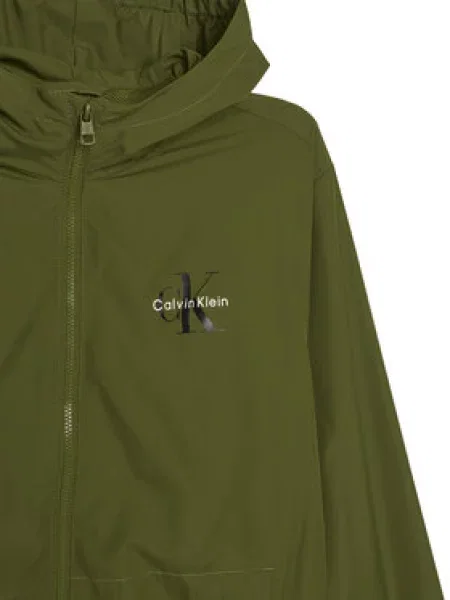 Bunda pro přechodné období Calvin Klein Jeans zelené