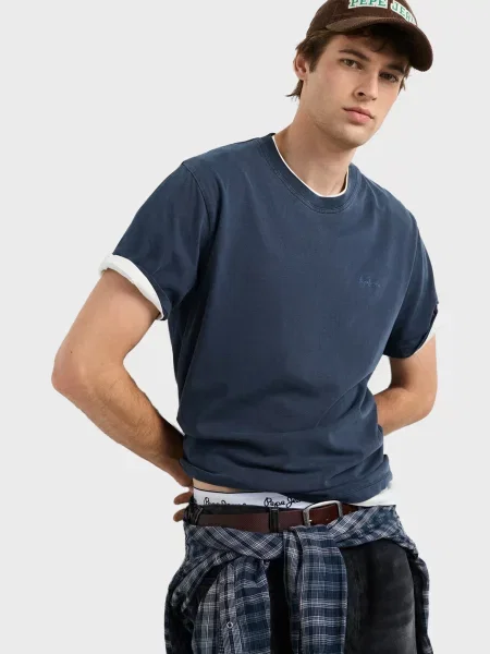 Футболка Pepe Jeans синя