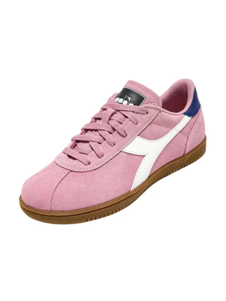 Sneakersy Diadora skórzane retro różowe