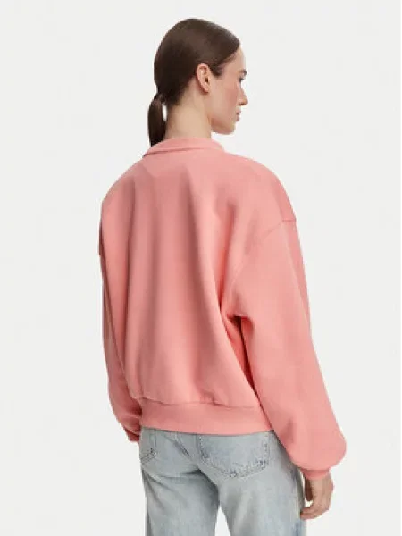 TOMMY HILFIGER Sweater majica roza / bijela ružičasta