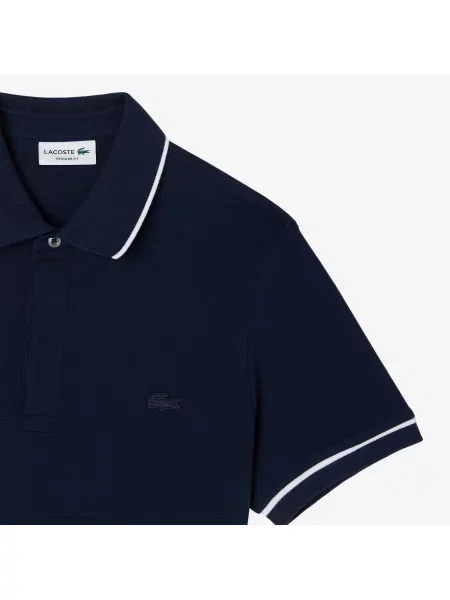 Lacoste поло чоловіче Regular Fit блакитне