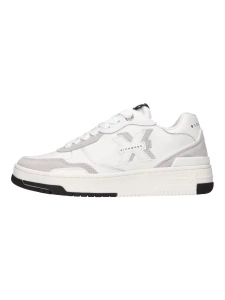 Sneakersy John Richmond skórzane białe