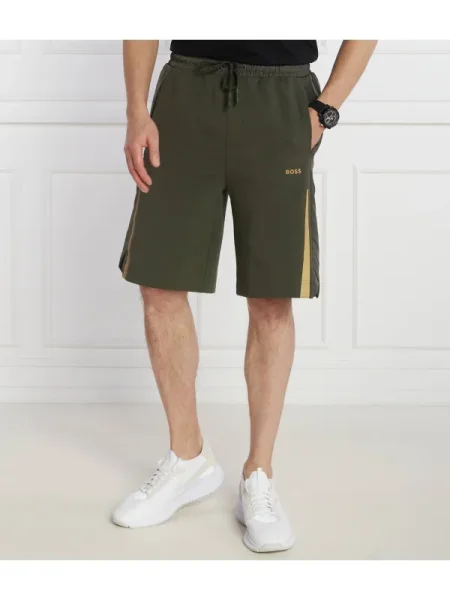 BOSS GREEN Pantaloni scurți Headlon | Relaxed fit verde