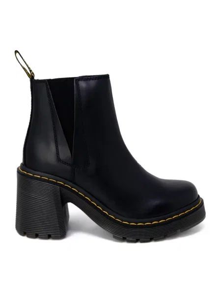 Sztyblety Dr. Martens skórzane dzwony czarne