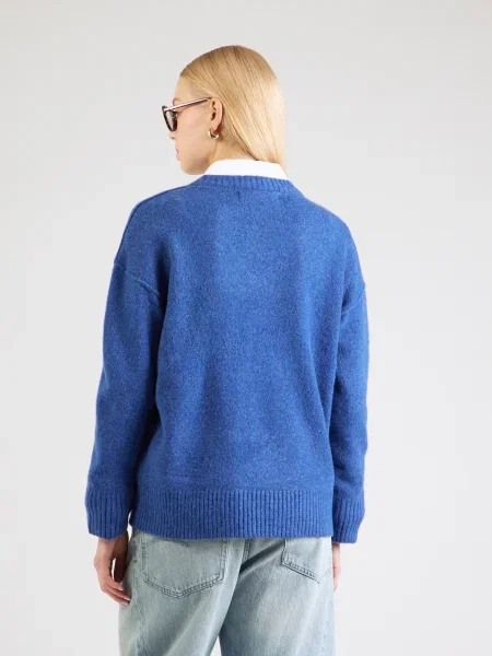 VERO MODA Pulover VMILSE închis albastru