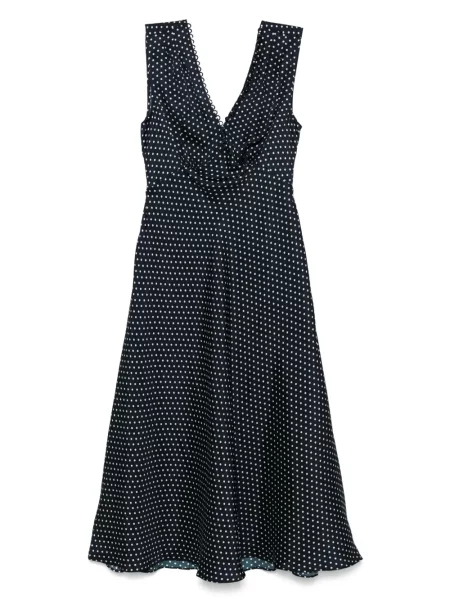 Rochie midi Dôen albastru