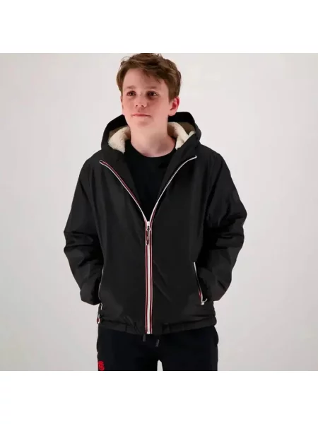 Krótka parka Stade Toulousain Rugby dla dzieci czarna