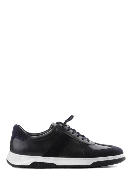 Кожаные кроссовки Leberdes синие