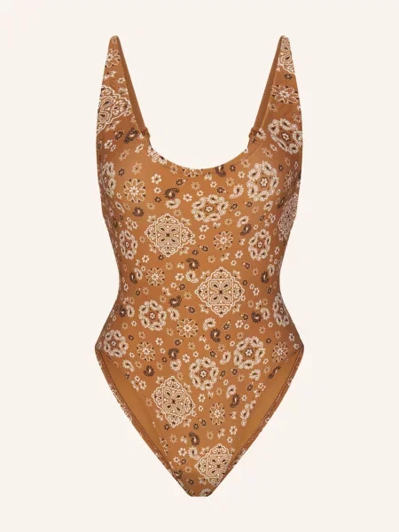 Skims Strój Kąpielowy Signature Swim braun