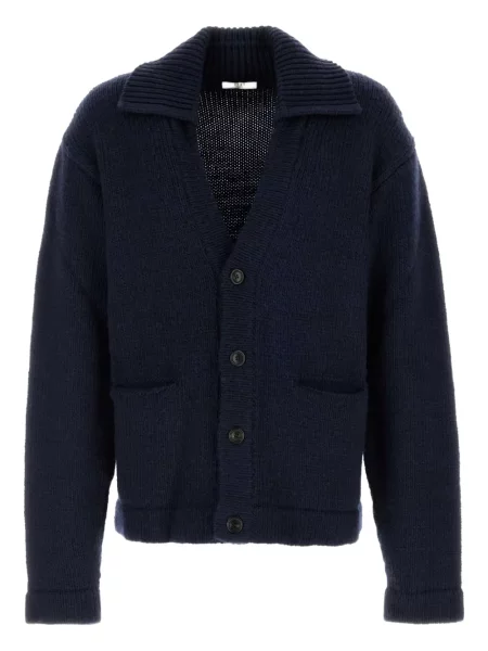 Cardigan 1989 Studio cu decolteu în V albastru