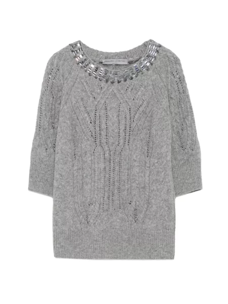 Top Ermanno Scervino tricotate gri