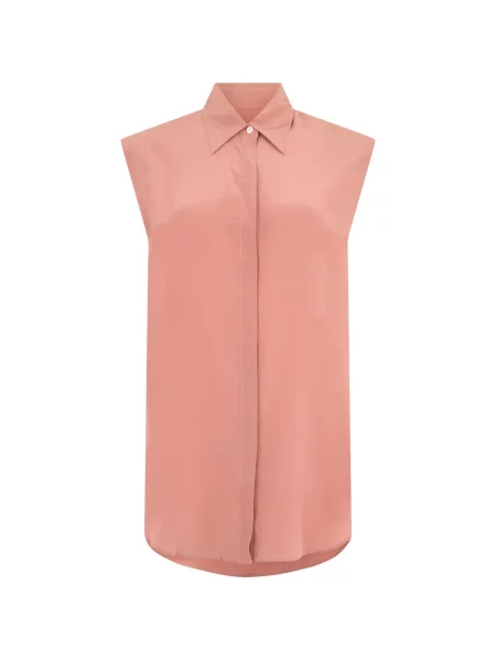 Cămașă Moorer fără mâneci roz