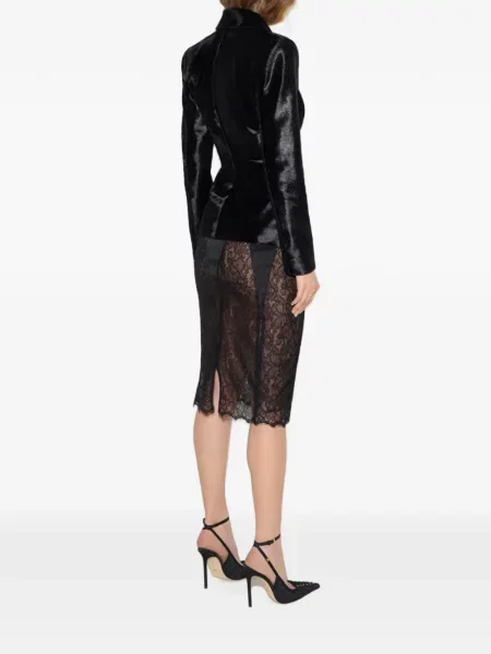 Geacă Elisabetta Franchi negru