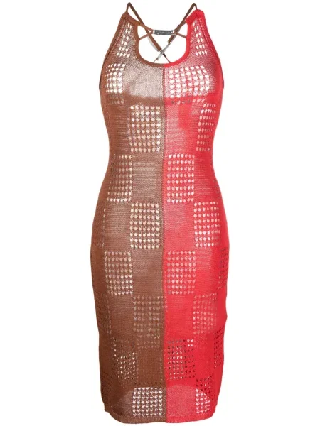 Rochie Andersson Bell tricotate de costum roșu