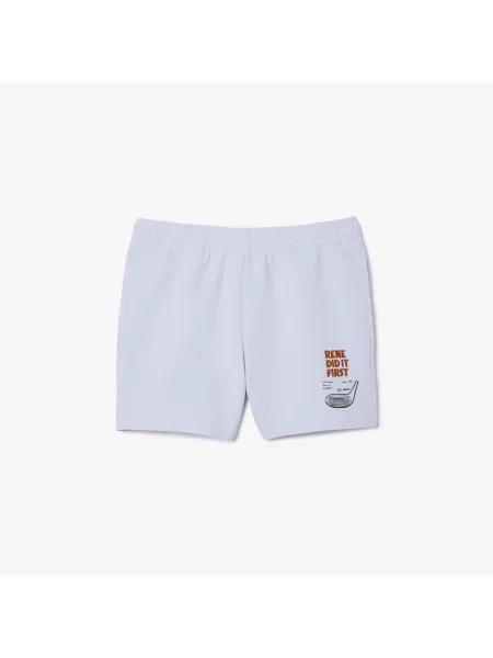 Шорты Lacoste голубые