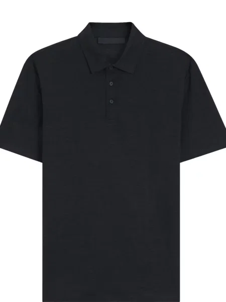 Polo marškinėliai Boss juoda