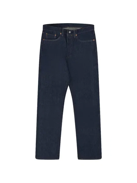 Blugi Denim Tears cu broderie albastru