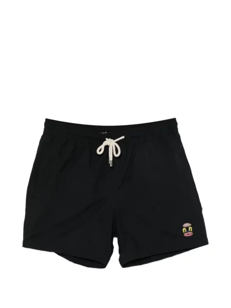 Slip de baie Arrels Barcelona cu broderie negru