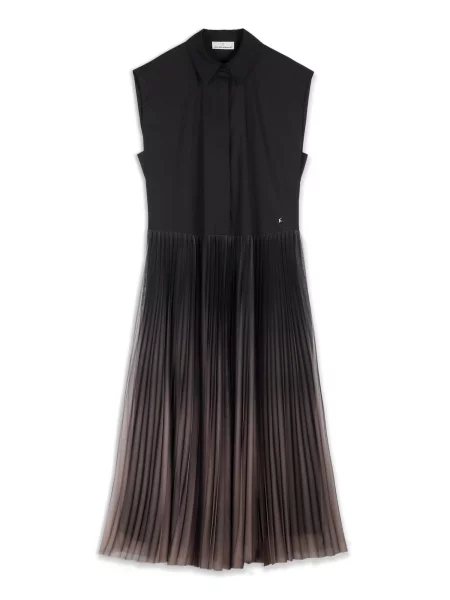 Lola Casademunt Obleka siva črna