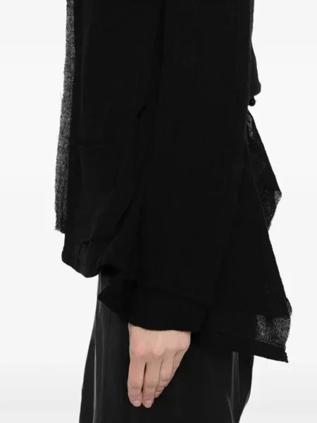 Sacou Yohji Yamamoto de lână negru