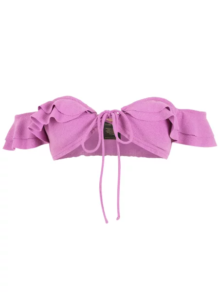 Bikini Clube Bossa z odkrytymi ramionami różowy