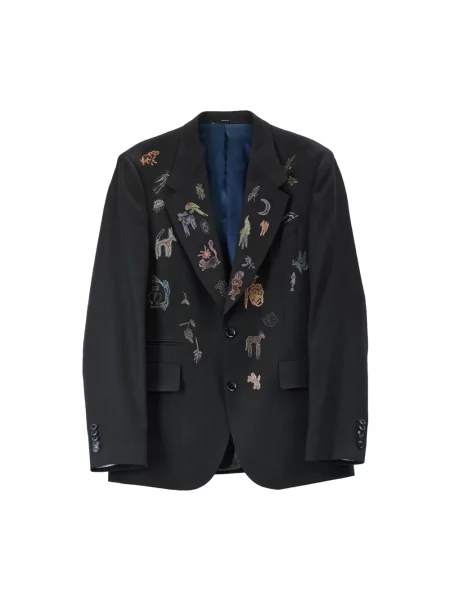 Garnitur Paul Smith wełniany czarny