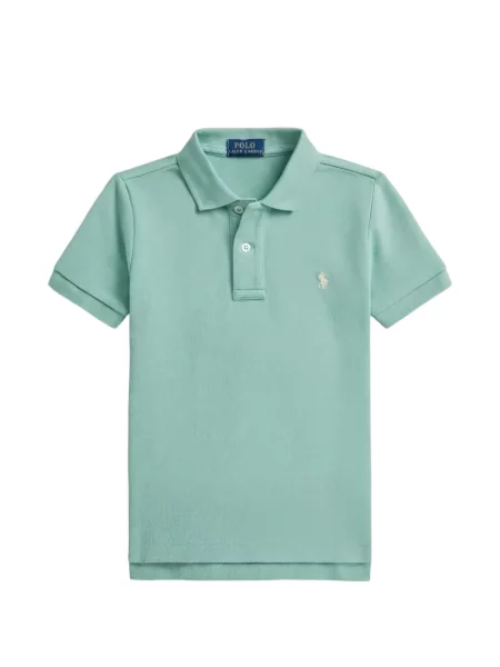 Koszulka polo dziecięca Polo Ralph Lauren zielona